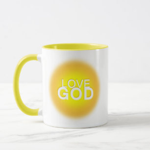 God Mugs, Jesus, Love God Mug