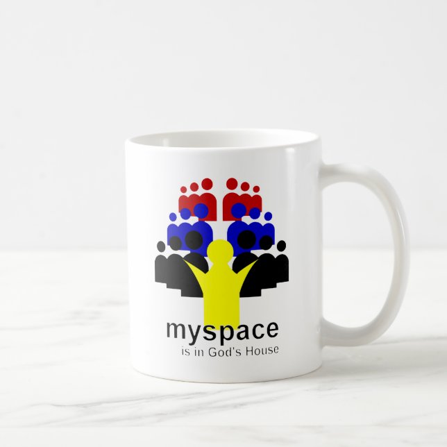 God MySpace Coffee Mug (Right)