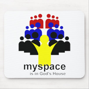 God MySpace Mouse Pad