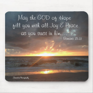 God of Hope MousePad