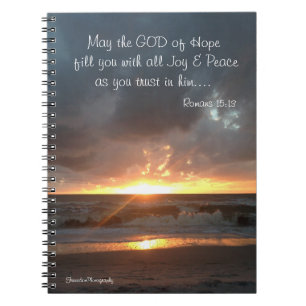 God of Hope Notebook