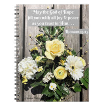 God of Hope  Notebook