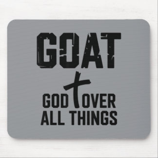 God Over All Things Mouse Pad