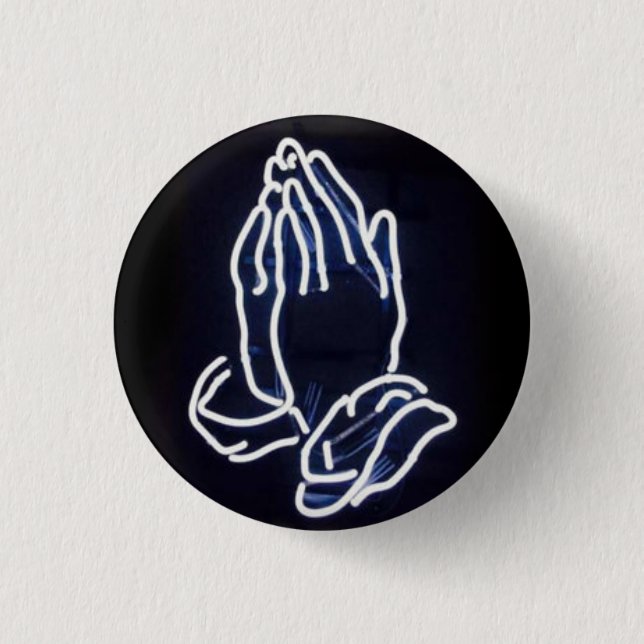 God plans..... 1 inch round button (Front)