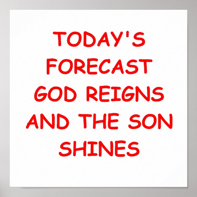 GOD POSTER (Front)