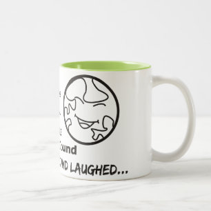 "God Promised Man" Funny Mug