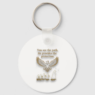 God protection keychain