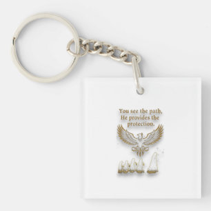 God protection keychain