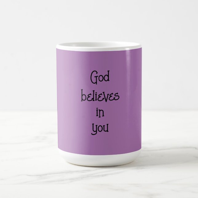 God purple mug (Center)