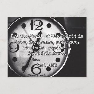 God Quotes: Gal 5:22 -- "Fruit of the Spirit" Postcard