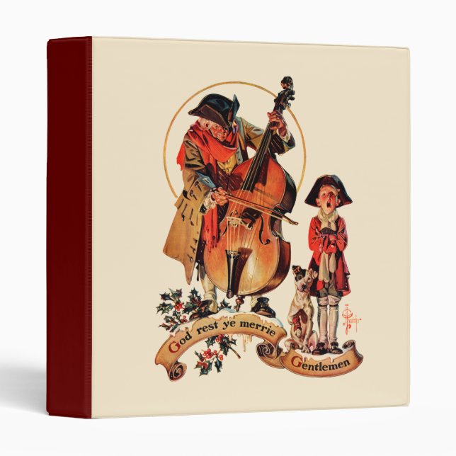 God Rest Ye Merrie Gentlemen Binder (Front/Spine)