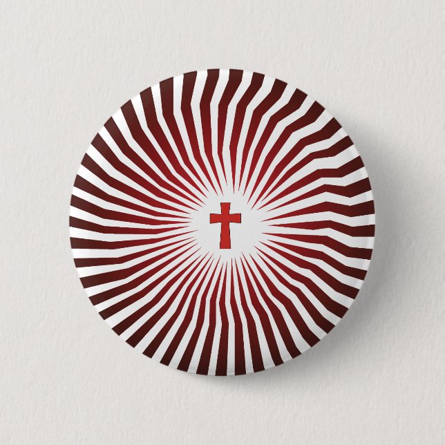 God Rocks - Christian Rock Gear 2 Inch Round Button (Front)