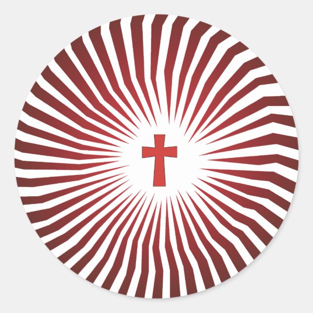 God Rocks - Christian Rock Gear Classic Round Sticker (Front)