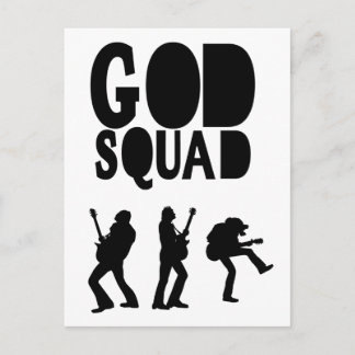 God Rocks - Christian Rock Gear! Postcard
