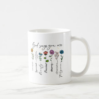 God’s affirmations coffee mug