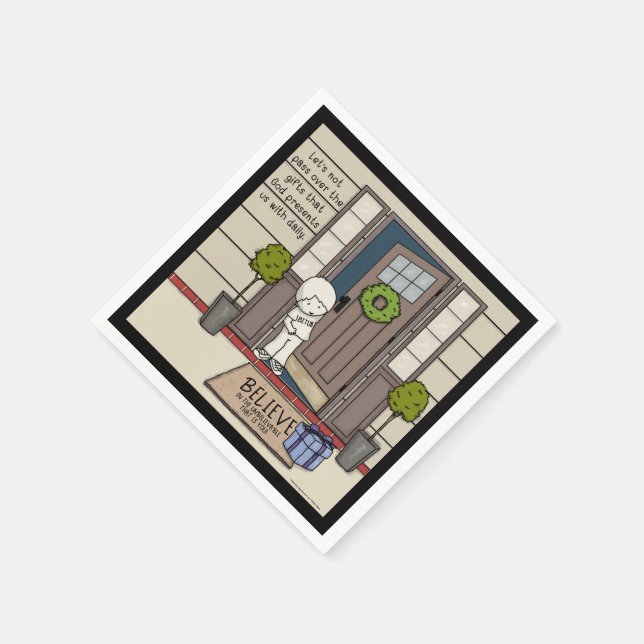 God’s Daily Gift Napkin (Corner)