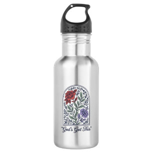 God’s Got This Vintage Floral Faith 532 Ml Water Bottle
