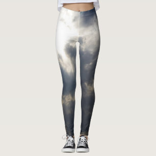 God’s Light Through Clouds Leggings