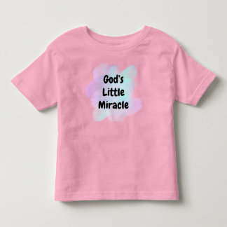 God’s Little Miracle Toddler T-shirt