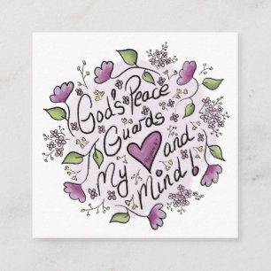 God’s Peace Enclosure Card