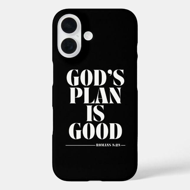 God’s Plan Is Good – Romans 8:28 Case-Mate iPhone Case (Back)
