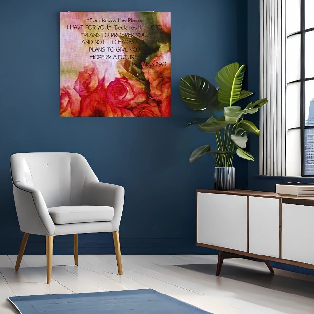 God’s Plan Scripture Art Print (Creator Uploaded)