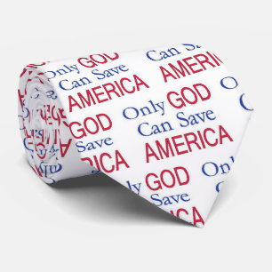 God Save America Tie