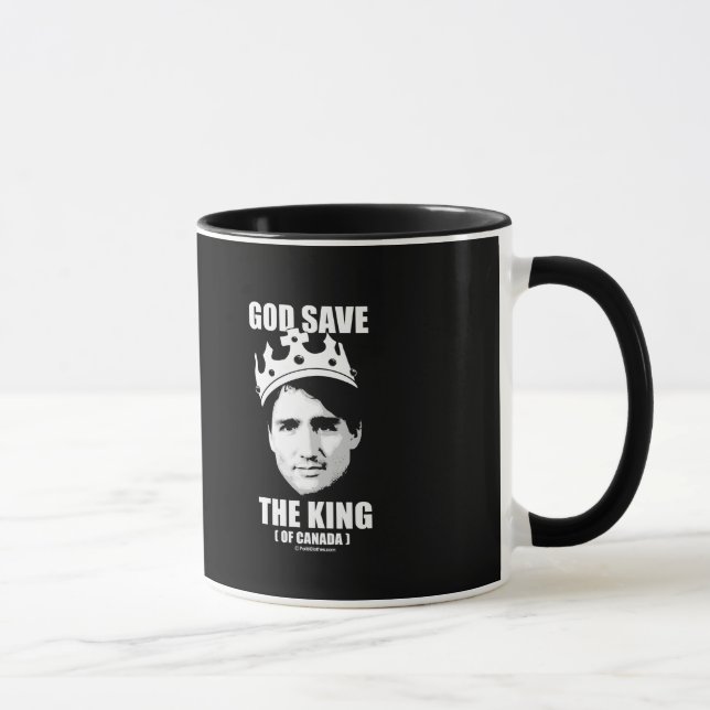 God Save the King of Canada -.png Mug (Right)
