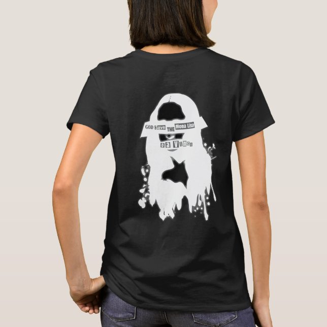 GOD_SAVE_THE_MONA_LISA T-Shirt (Back)
