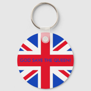 GOD SAVE THE QUEEN! KEYCHAIN