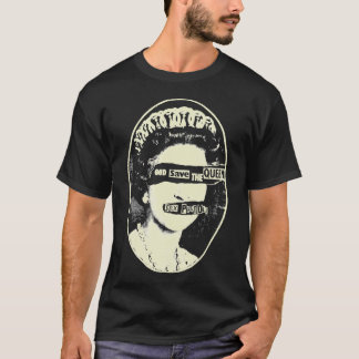 god save the queen retro vintage punk rock Classic T-Shirt