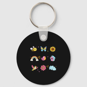 God Says I Am Bee Spring Christian Funny Easter Da Keychain