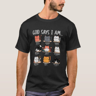 God Says I Am Special Chosen Unique Loved  T-Shirt