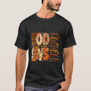God Says You Are Fall Vibes Autumn Religious Chris T-Shirt