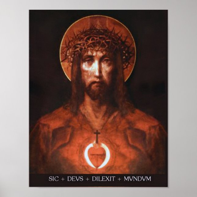 "God so delighted in the world" Poster (Front)