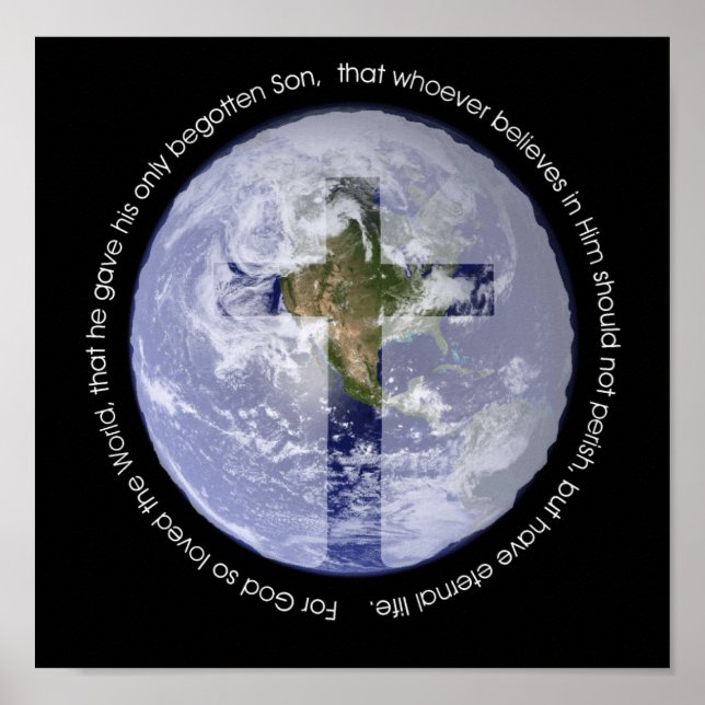 God So Loved the World Poster (Front)
