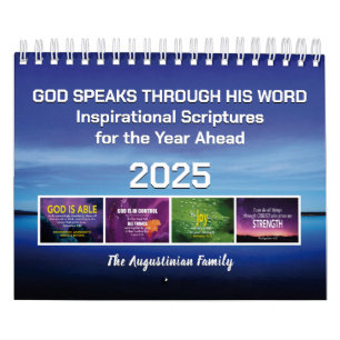 GOD SPEAKS Inspirational   Christian   Custom 2021 Calendar