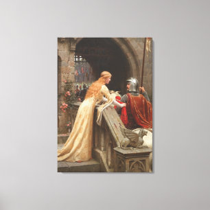 God Speed by Edmund Blair Leighton, c. 1900 Canvas Print