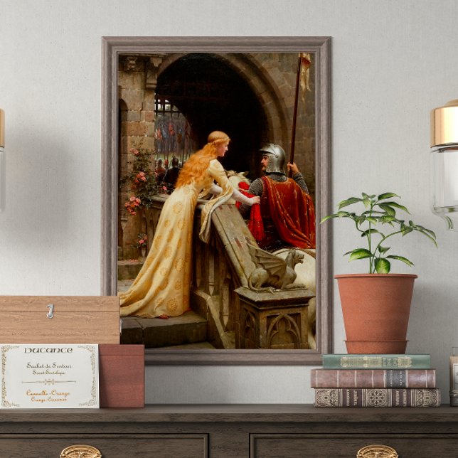 God Speed Edmund Leighton Fine Art Medieval Poster (Creator Uploaded)
