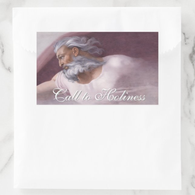 God the Father Renaissance Devotional Design Sticker (Bag)