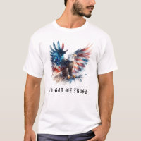 *~* GOD TRUST EagleAP16 American Flag USA Bald