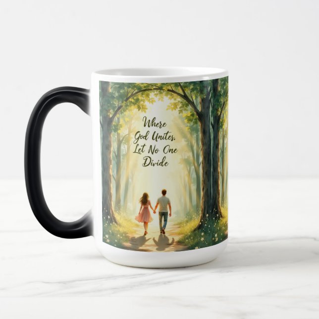 God United  Marriage Morphing Mug (Left)