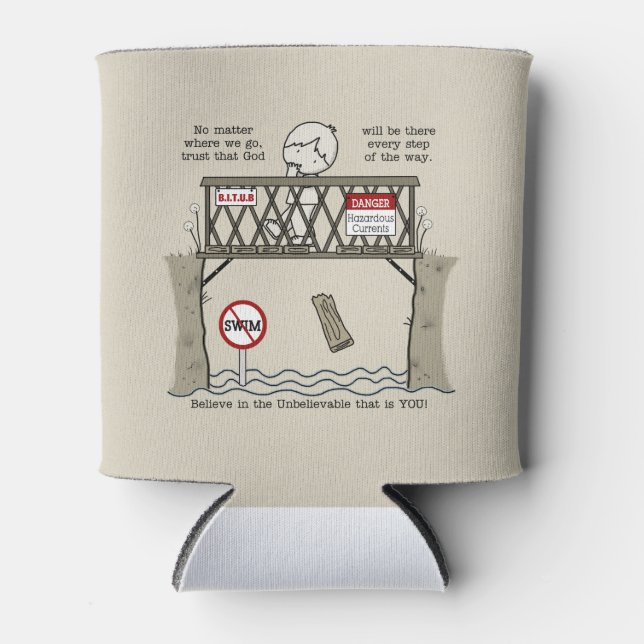 God Will Be There Can Cooler (Front)