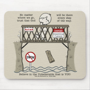 God Will Be There Mouse Pad