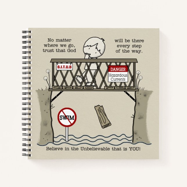 God Will Be There Notebook (Front)