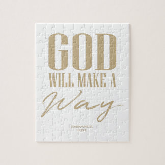God will make a way jigsaw puzzle