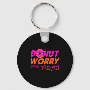 God Will Make You Whole Funny Men Women Jesus Doug Keychain