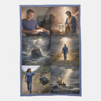 God With Us Kitchen Towel