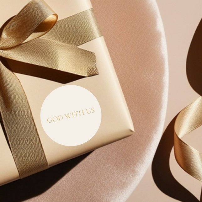 God With Us Sticker #2 (Creator Uploaded)