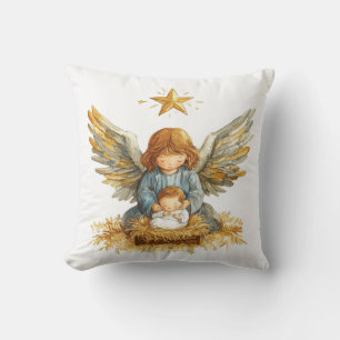 God With Us Throw Pillow